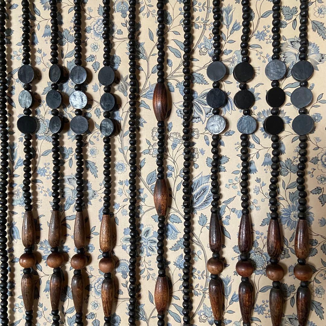 昭和レトロ　鳴子のれん　珠のれん　暖簾　 当時物