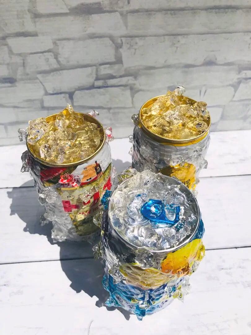 ☆ROZE☆　食品サンプル　氷結缶　持ち上げハイボール