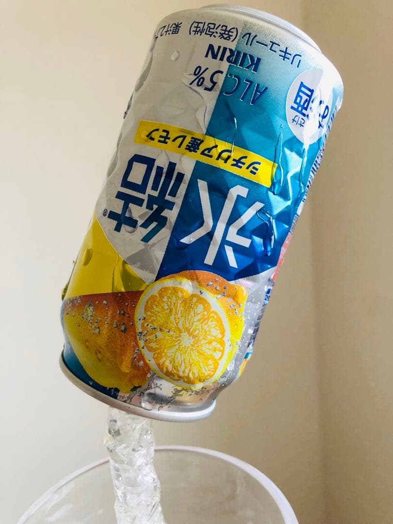 ☆ROZE☆　食品サンプル　氷結缶　持ち上げハイボール