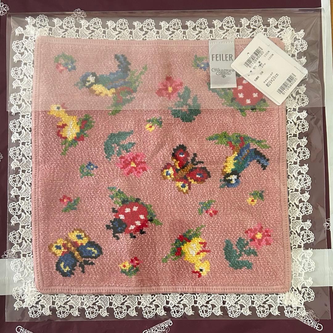 FEILER フェイラー 近沢レース ハイジ　ハンカチ サイドポーチ 2点セット