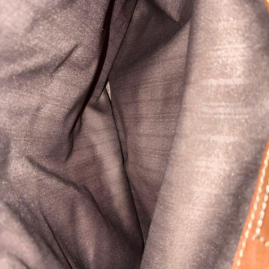 TUMI ブラウン レザー ビジネスバッグ