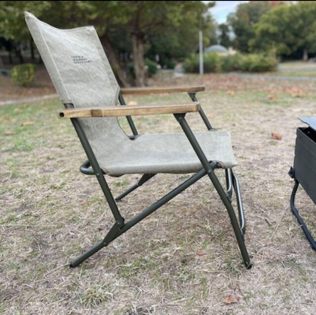 camp geeks ＜MIL Chair＞military twill