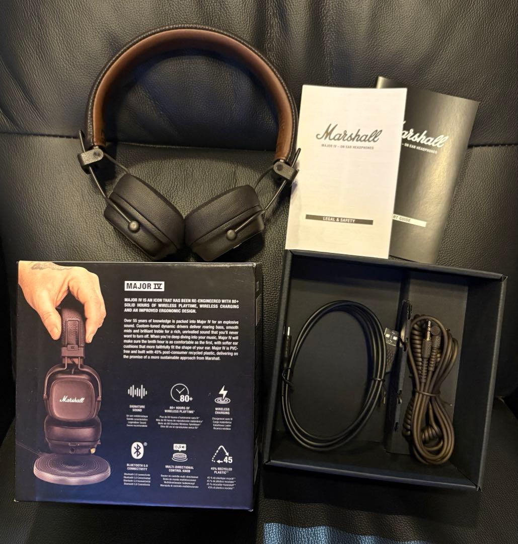 【Marshall】ヘッドホン　ブラウン