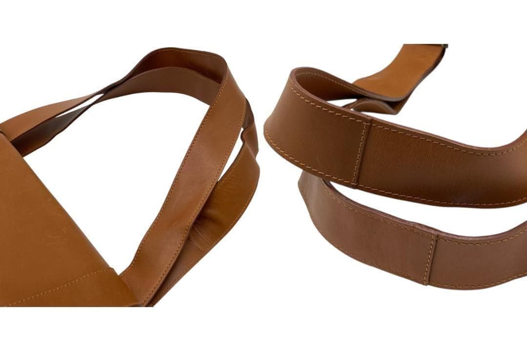 dunhill/ダンヒル レザー ショルダーバッグ メッセンジャーバッグ