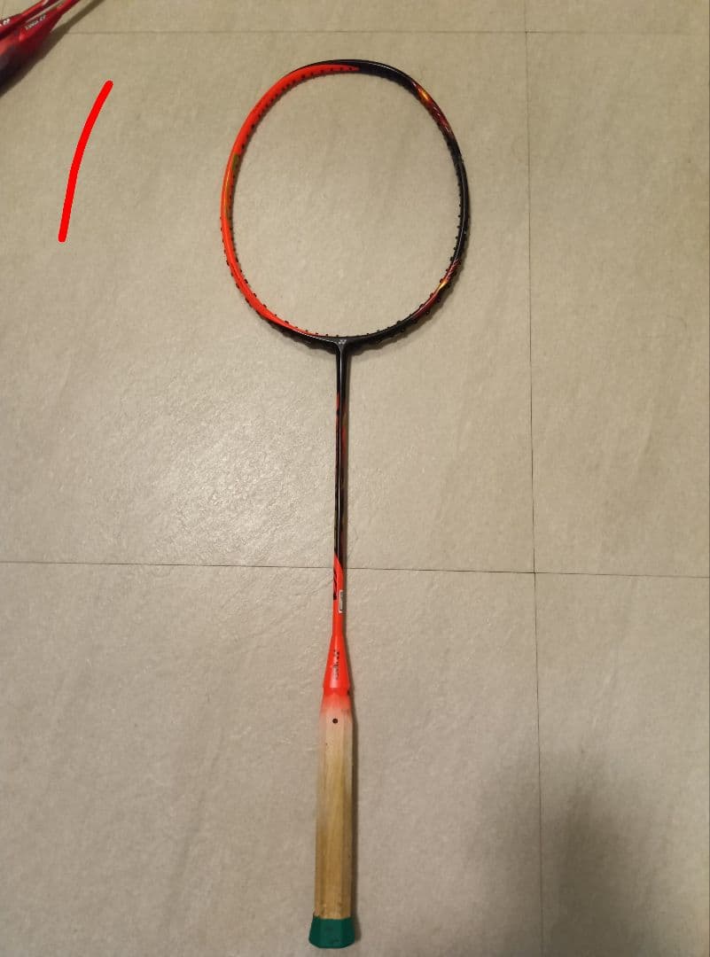 バドミントンラケット ジャンク4本セット Astrox77等 部品取り 修理