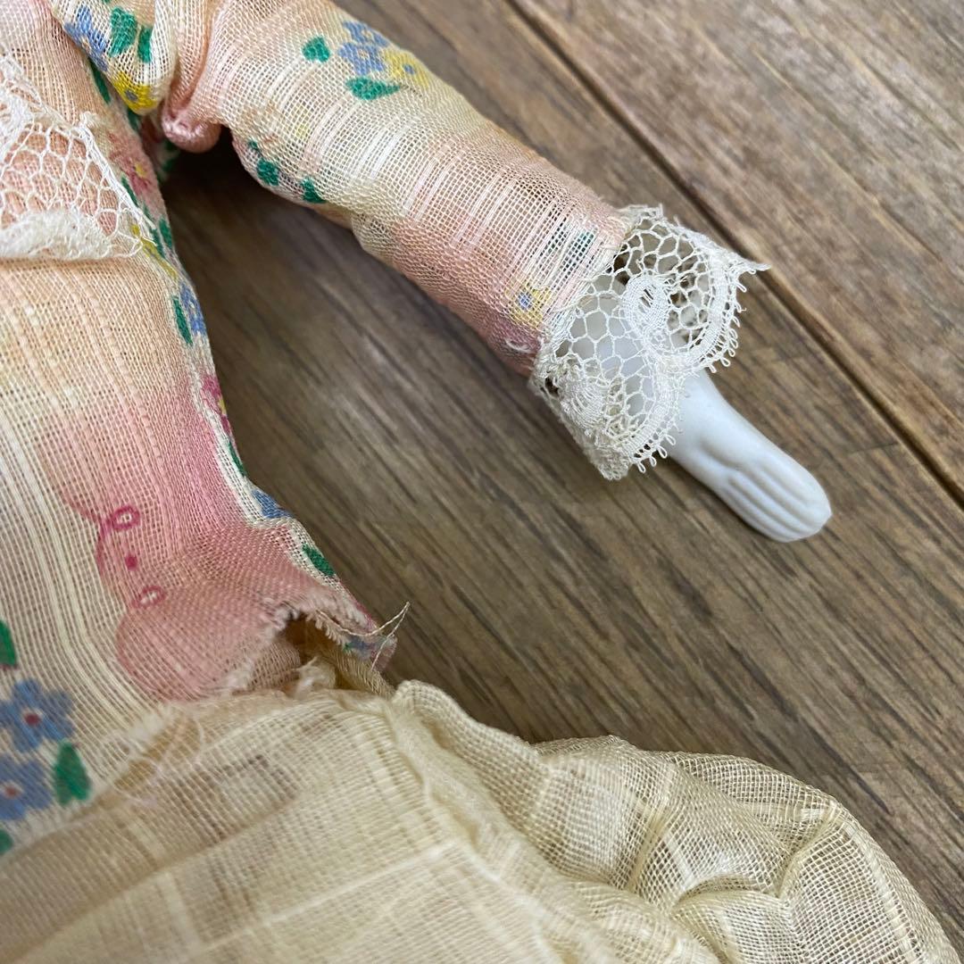 ドイツアンティーク チャイナヘッドドール 26cm