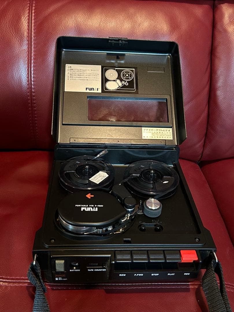 フナイ ポータブル VTR F-703V レトロ　カメラ