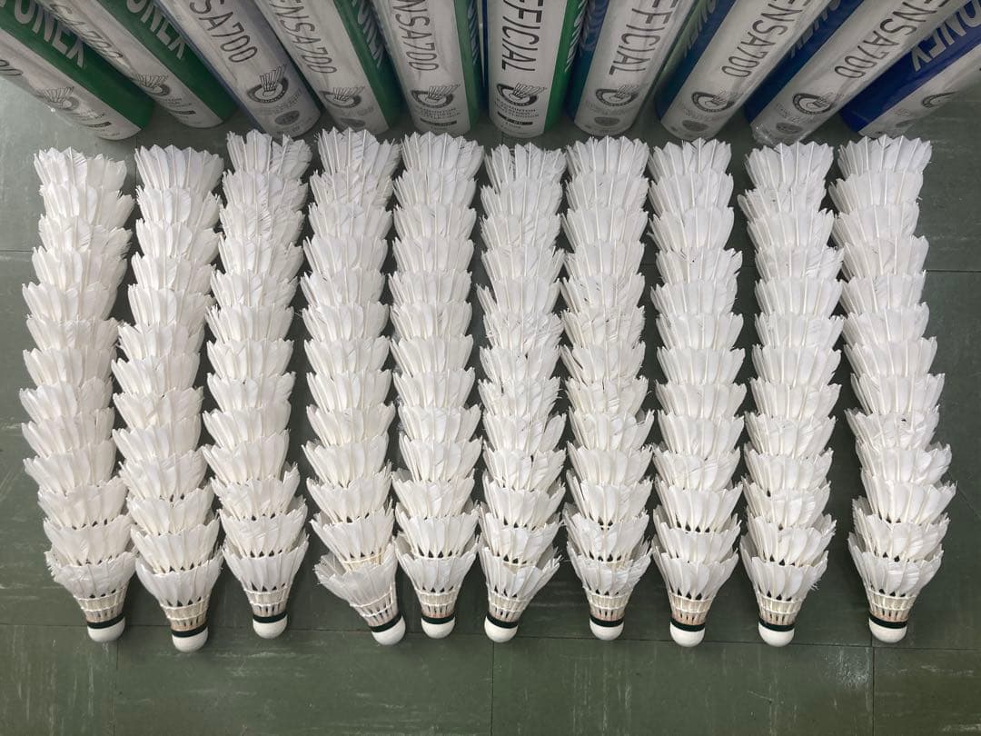 エアロセンサ700・600など　リペア済みシャトル基礎・ノック用130個