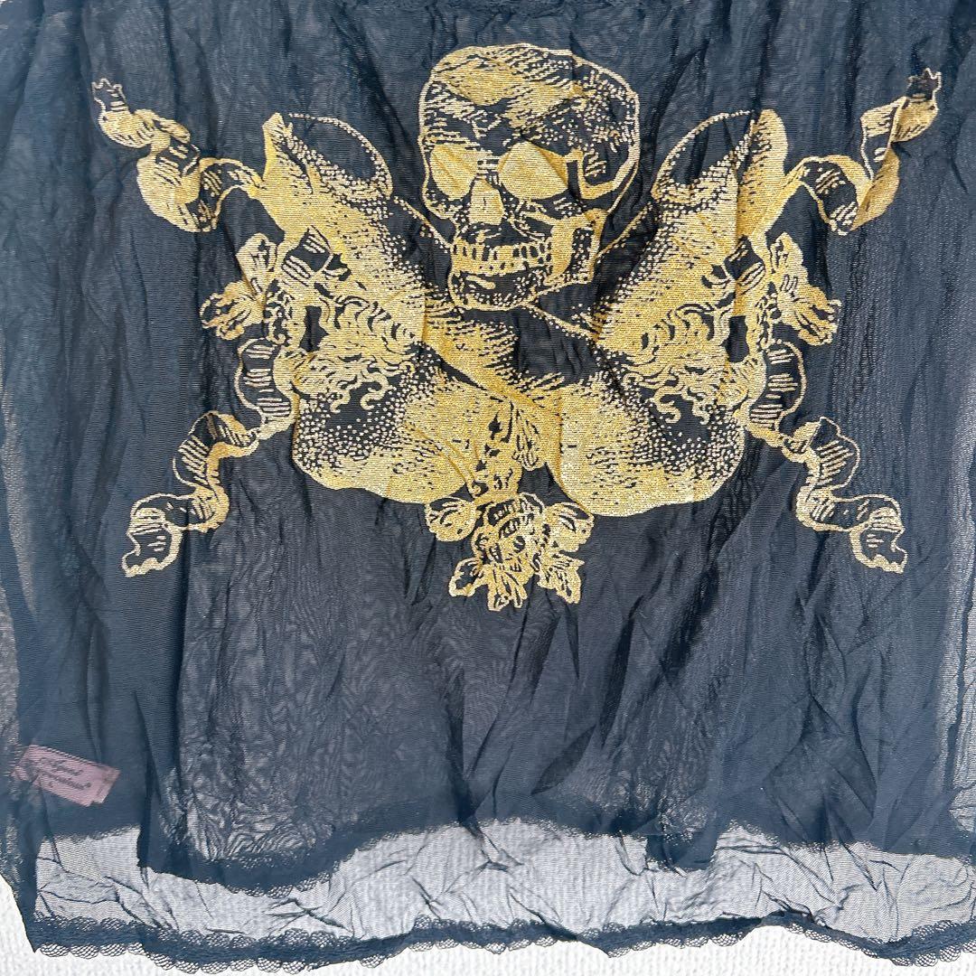 レア Agent Provocateur【L】キャミソール スカル /ドクロ