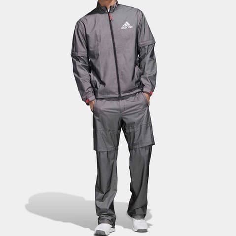 【M】アディダス ゴルフ adidas GOLF レインウェア セットアップ