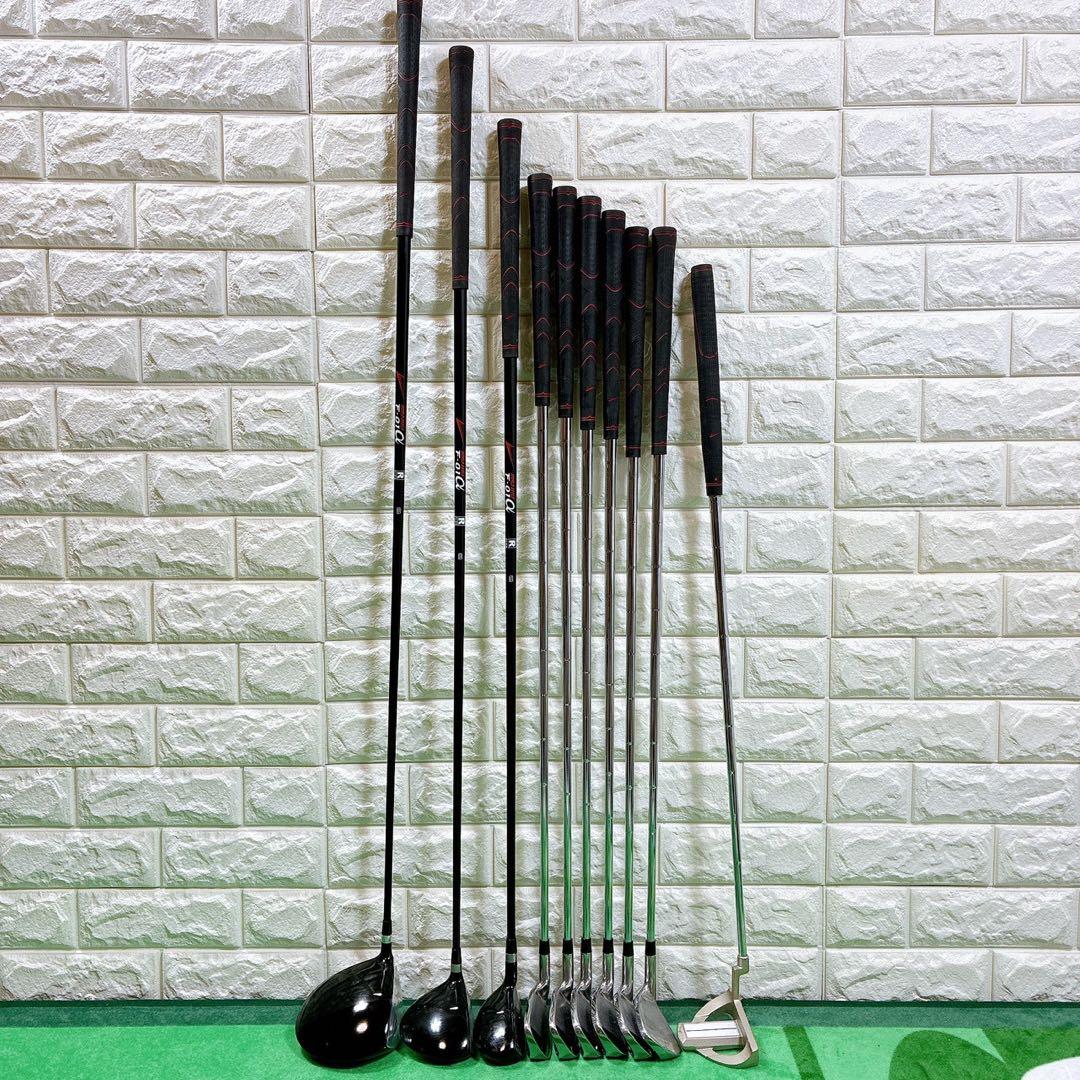 【初心者オススメ】ワールドイーグル F-01a ゴルフクラブ 10本セット 右