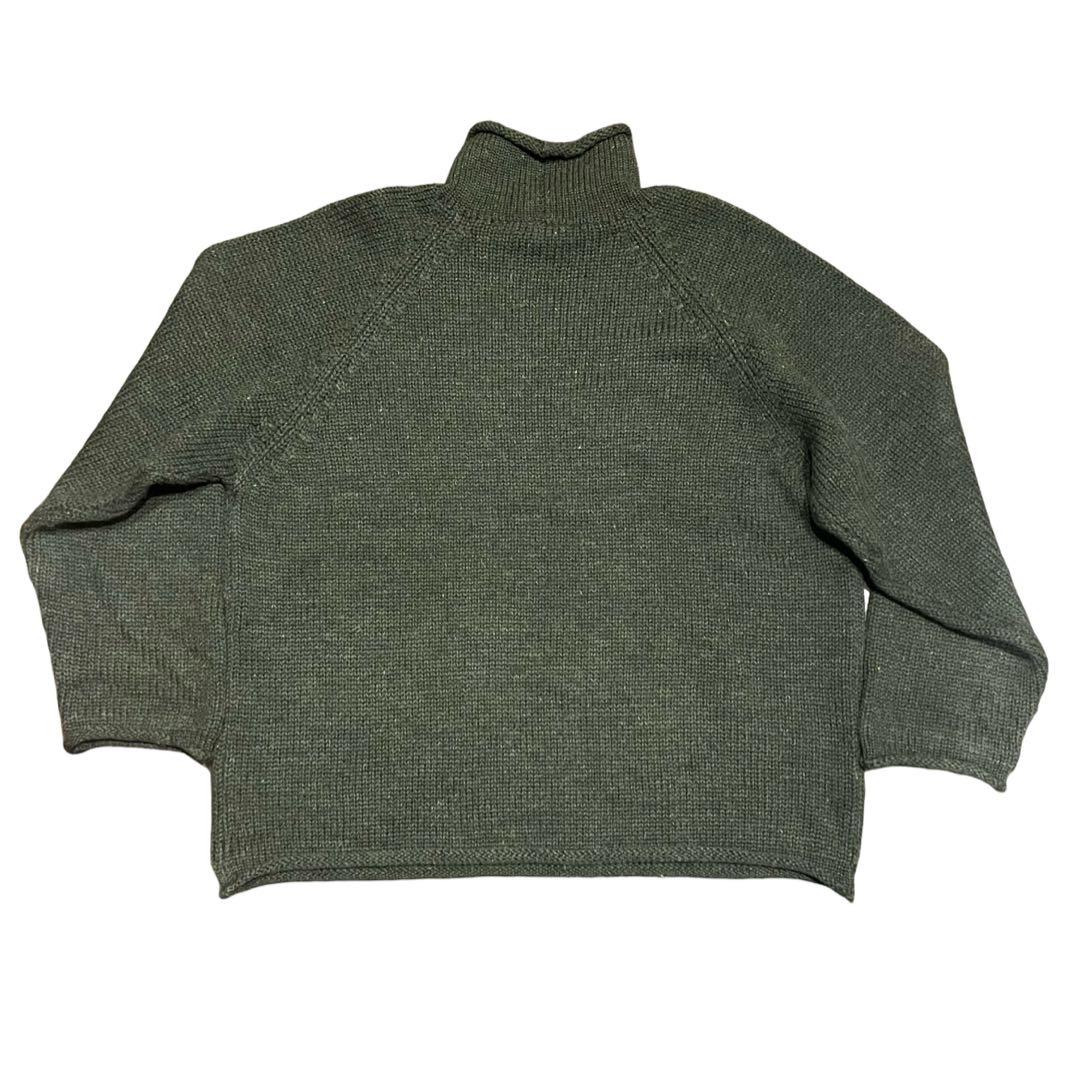トップス 90s J.crew roll neck wool knit sweater