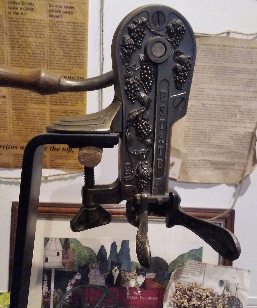 アンティーク　ワインコルクスクリュー