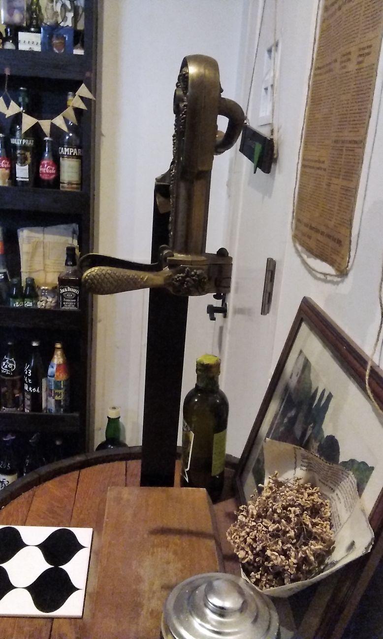 アンティーク　ワインコルクスクリュー