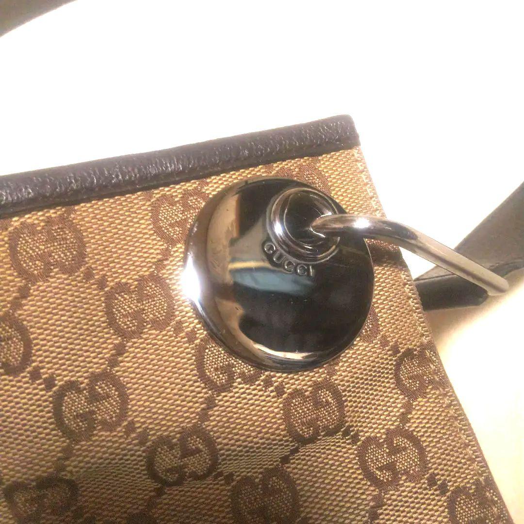 グッチ GGキャンバス エクリプス GG柄 ショルダーバッグ 袋付き