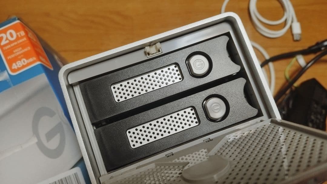 最終値下げ！G-Technology G-RAID 20TB HDD