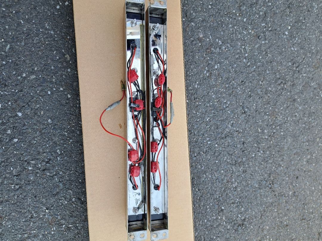 車高灯３連専用ステーLED 2本セット