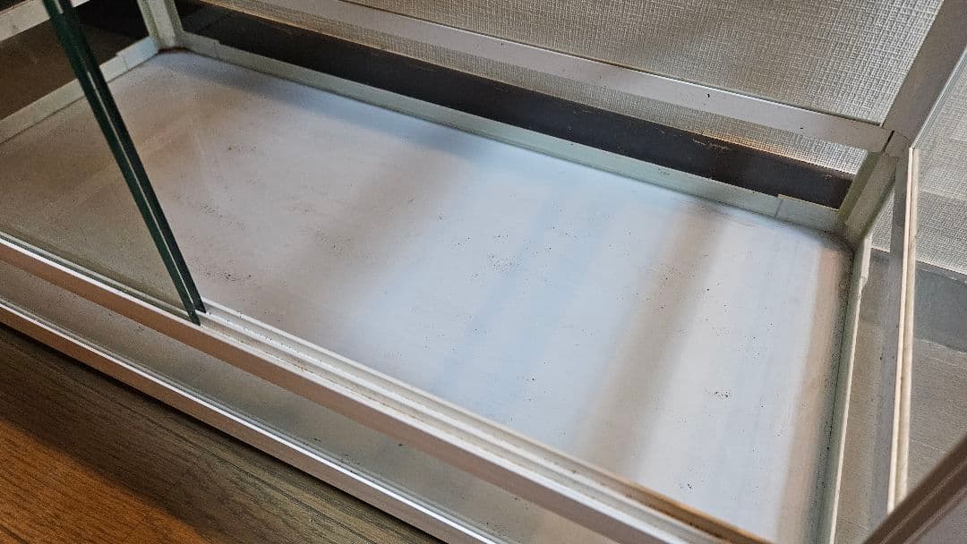 ゆ*コ様 REPTI WILD パンテオン 中型 ガラス飼育ケージ メッシュ通気