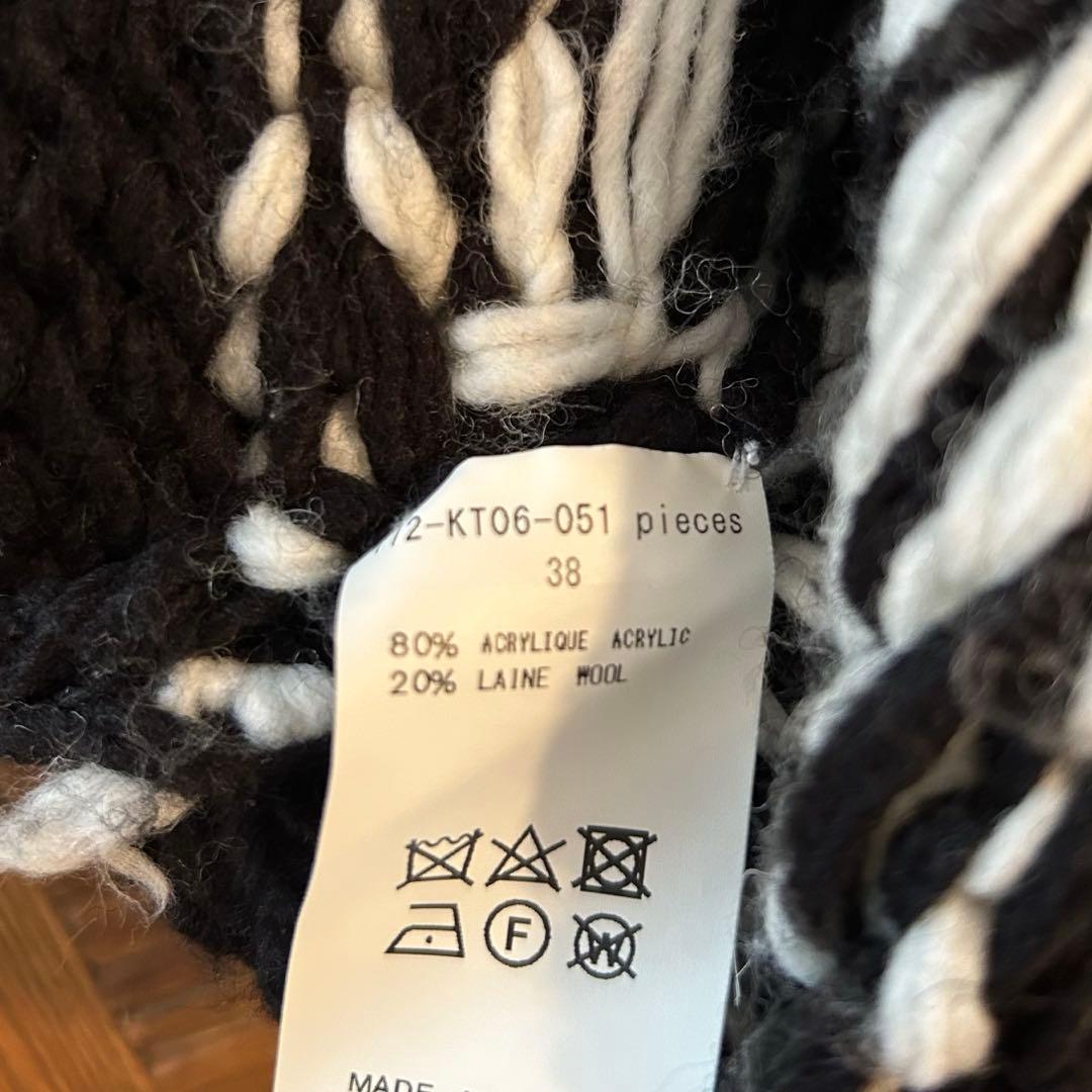 トップス N.HOOLYWOOD 17AW HAND KNITTIG KNIT 38