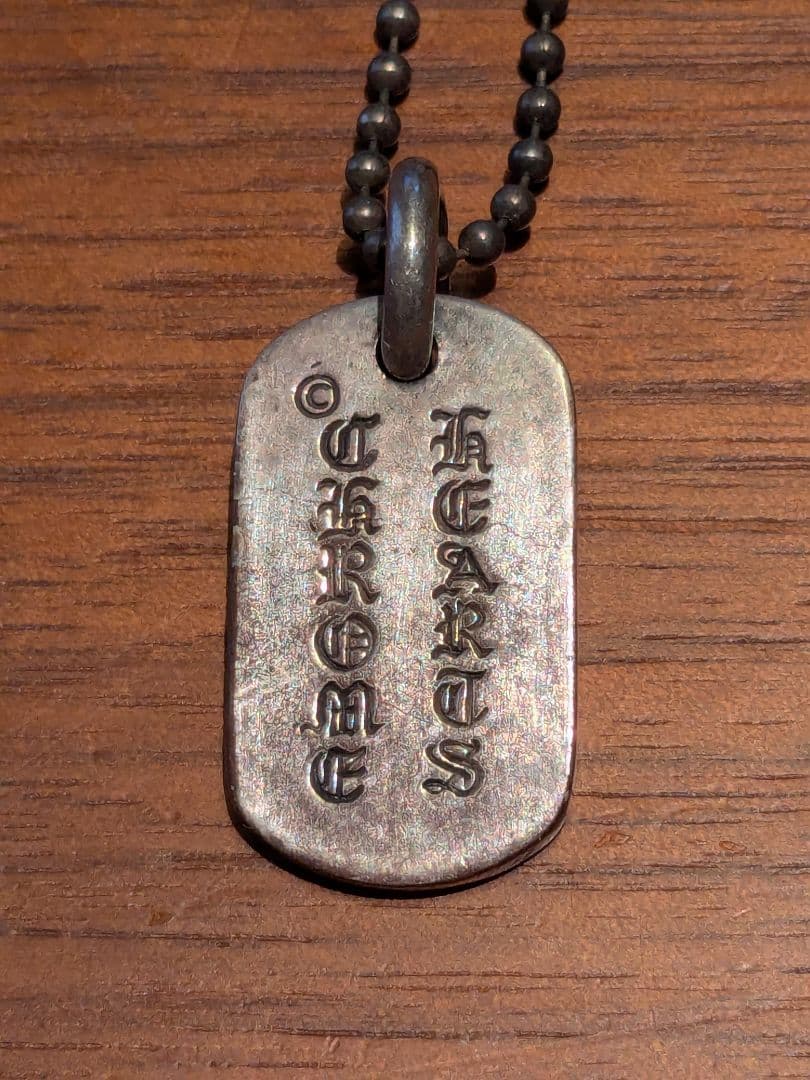アクセサリー KiChrome Hearts Cemetery Cross Dogtag