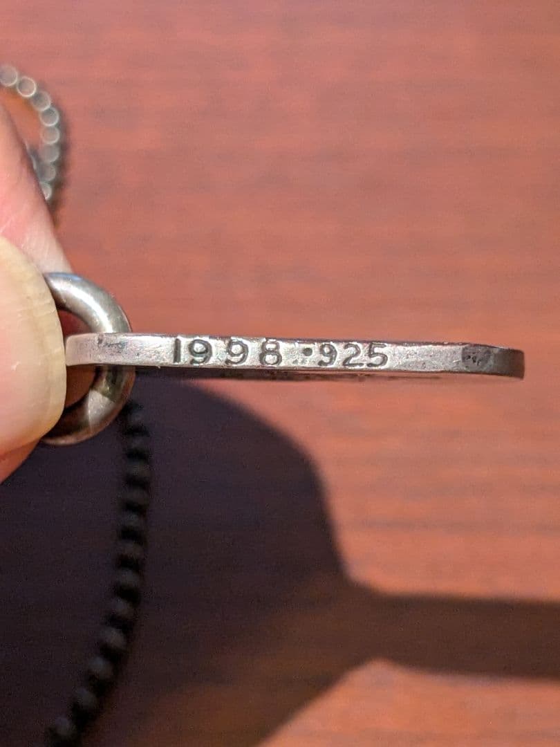 アクセサリー KiChrome Hearts Cemetery Cross Dogtag