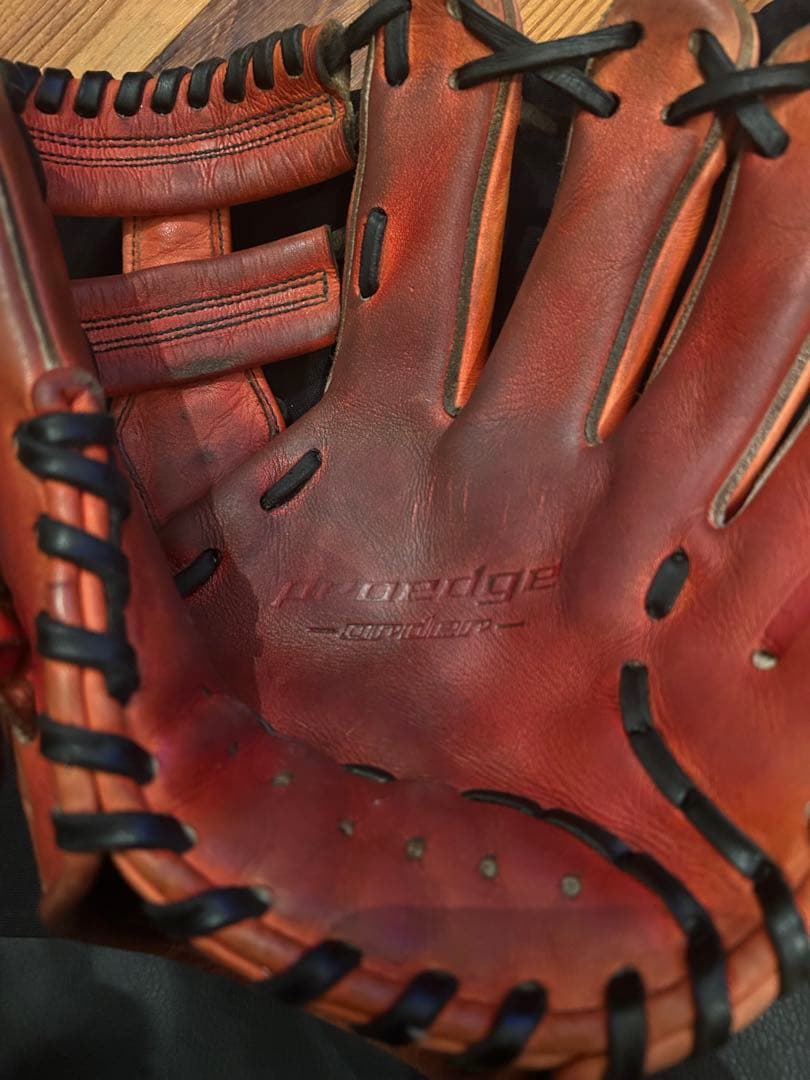 SSK proedge 硬式グローブ オレンジ 収納袋付き