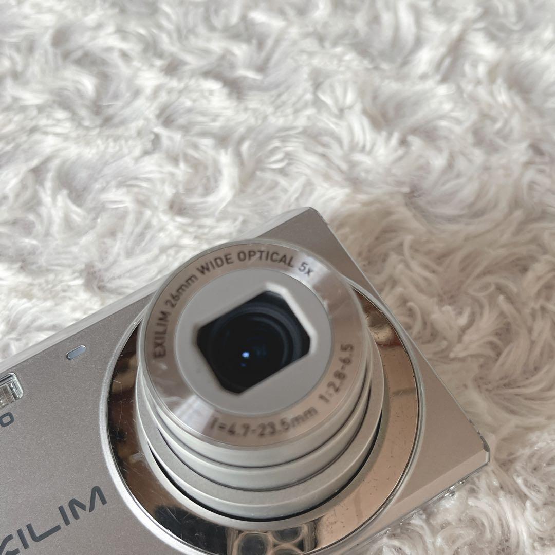 【動作確認済み】CASIO EXILIM EX-ZS5 シルバー