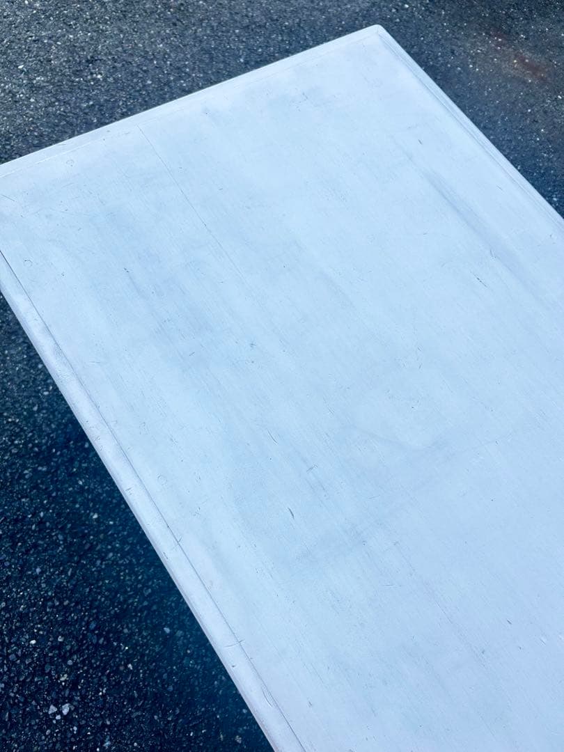 【業務用仕様】平台 テーブル ホワイト 白木 1800×600 陳列什器