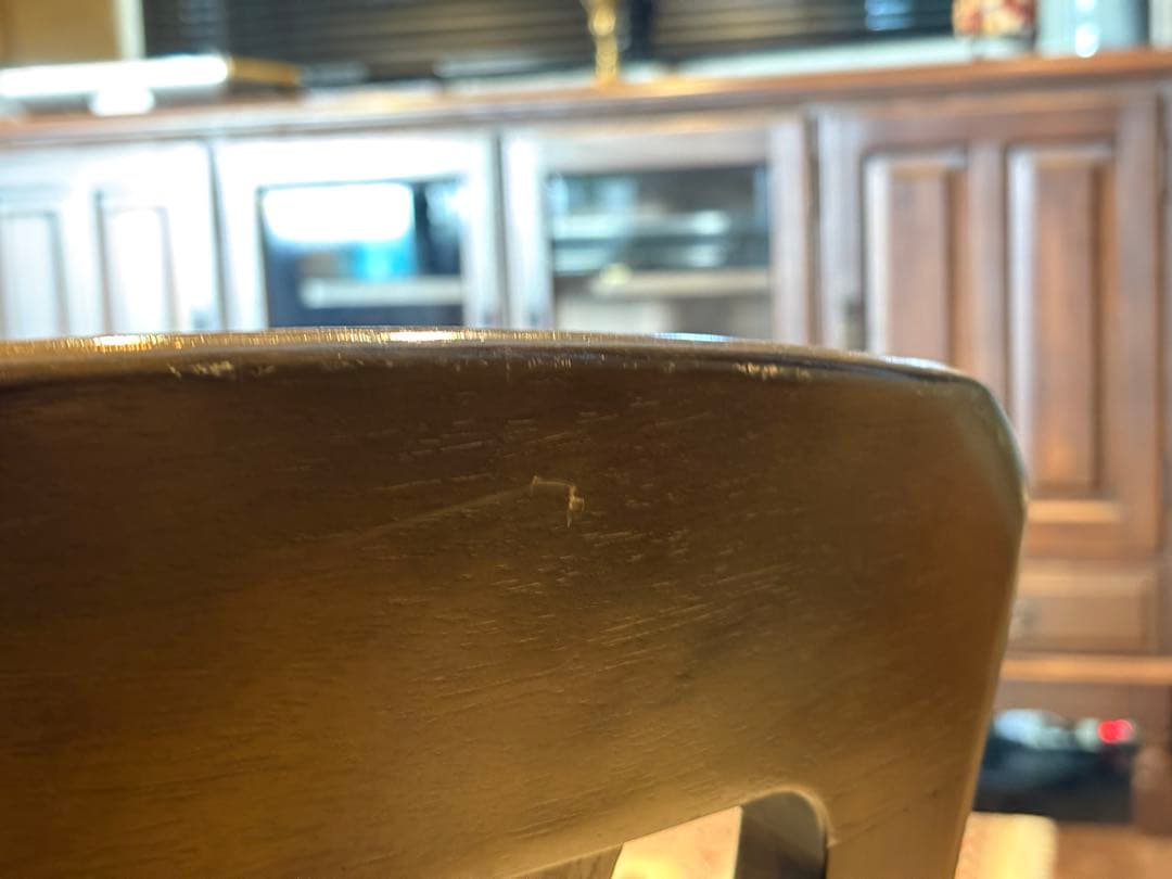 ③karimoku カリモク ダイニングチェア リビングチェア 合皮レザー YN