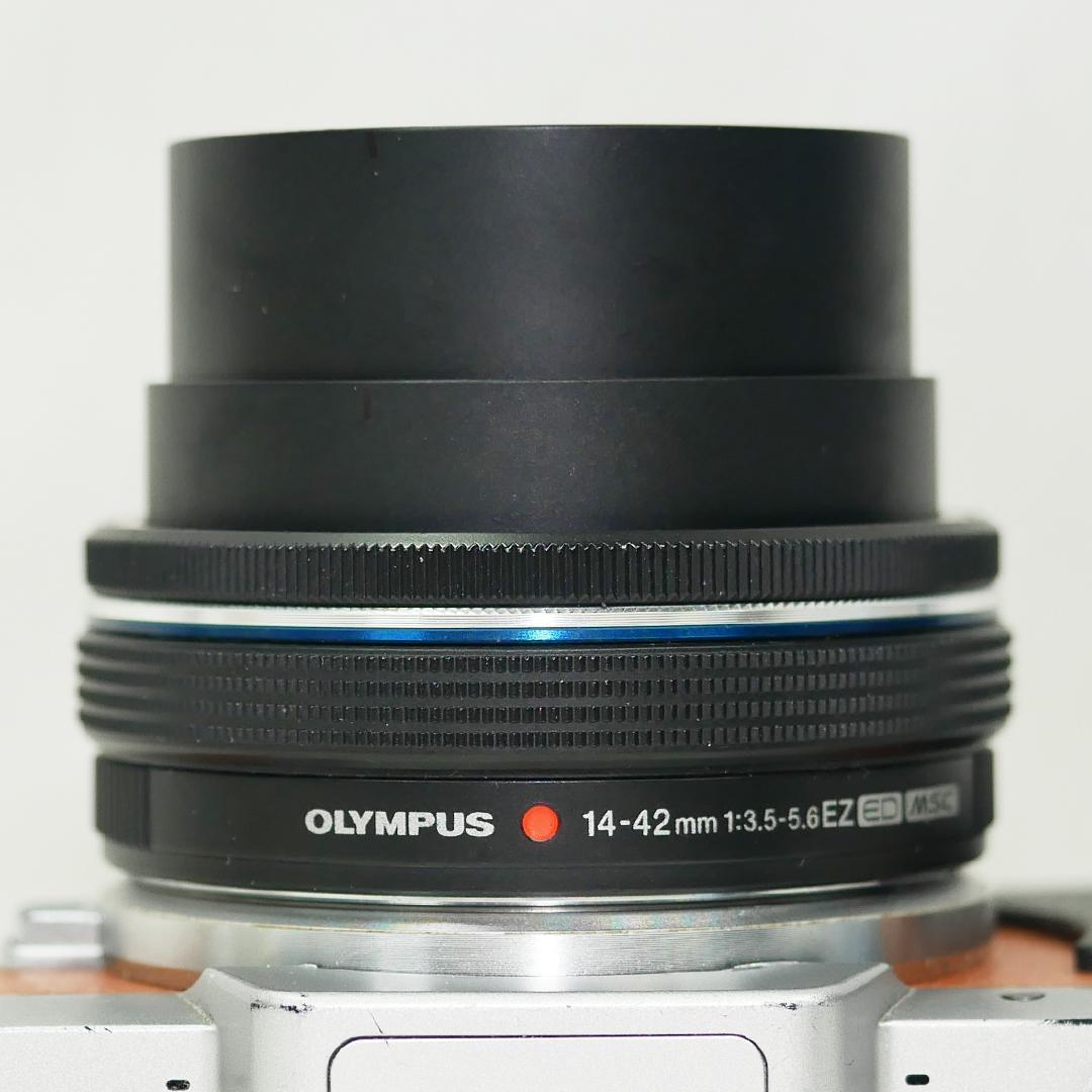 オリンパス 電動パンケーキレンズ M.ZUIKO 14-42mm ブラック