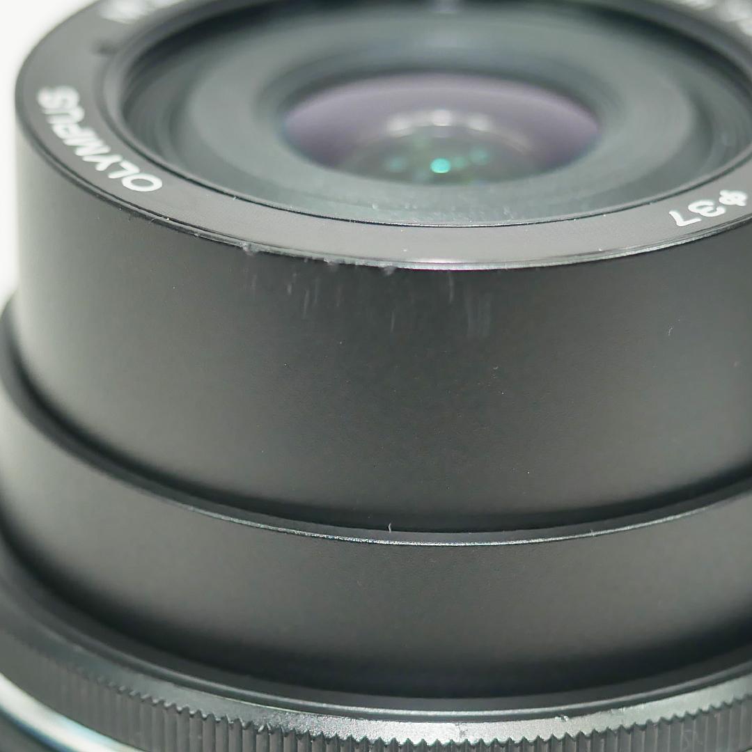 オリンパス 電動パンケーキレンズ M.ZUIKO 14-42mm ブラック