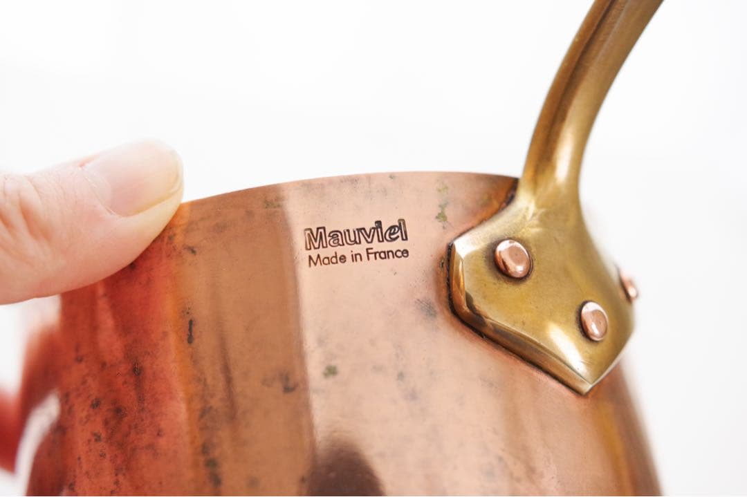 m*t様 早い者勝ち❗️mauviel ムヴィエール 約12㎝ ソースパン 銅鍋