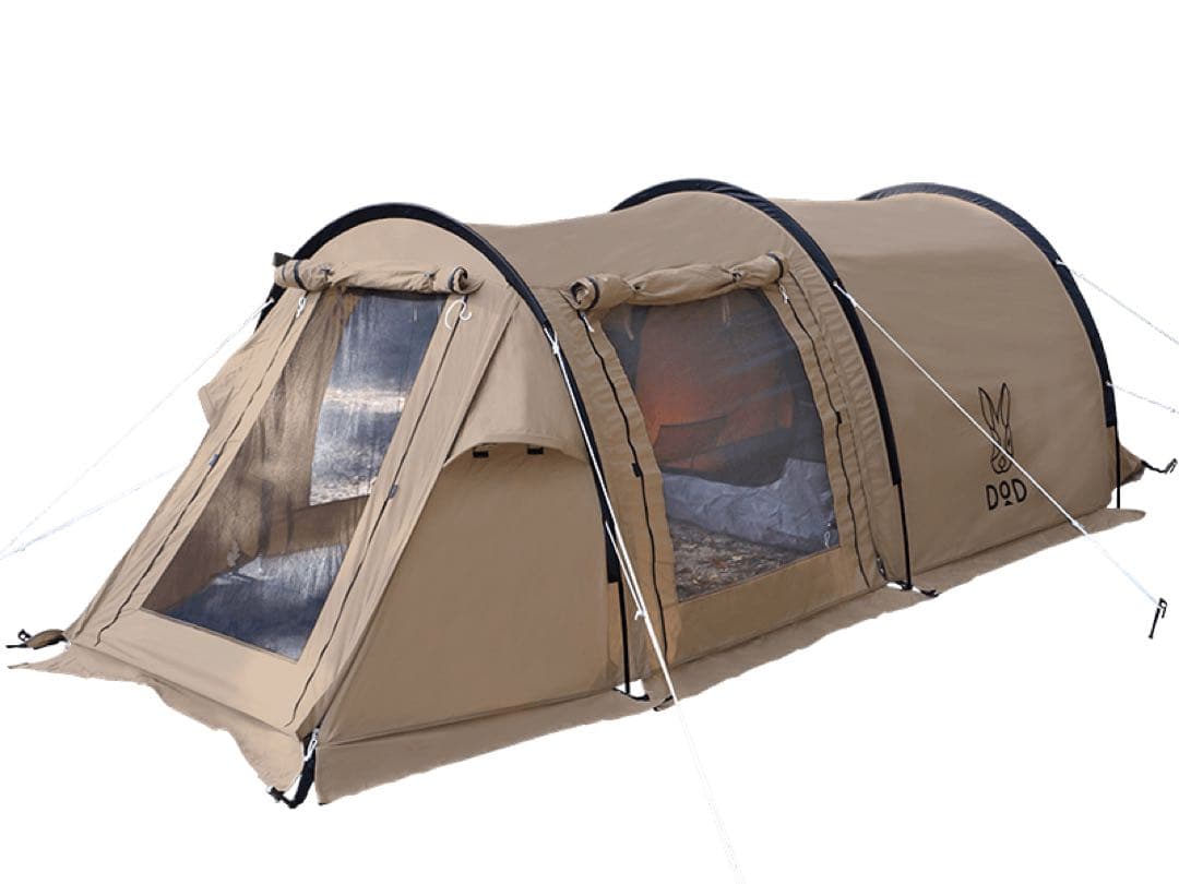 未使用　DOD カマボコテントソロTC T2-604-TN 2ルームテント