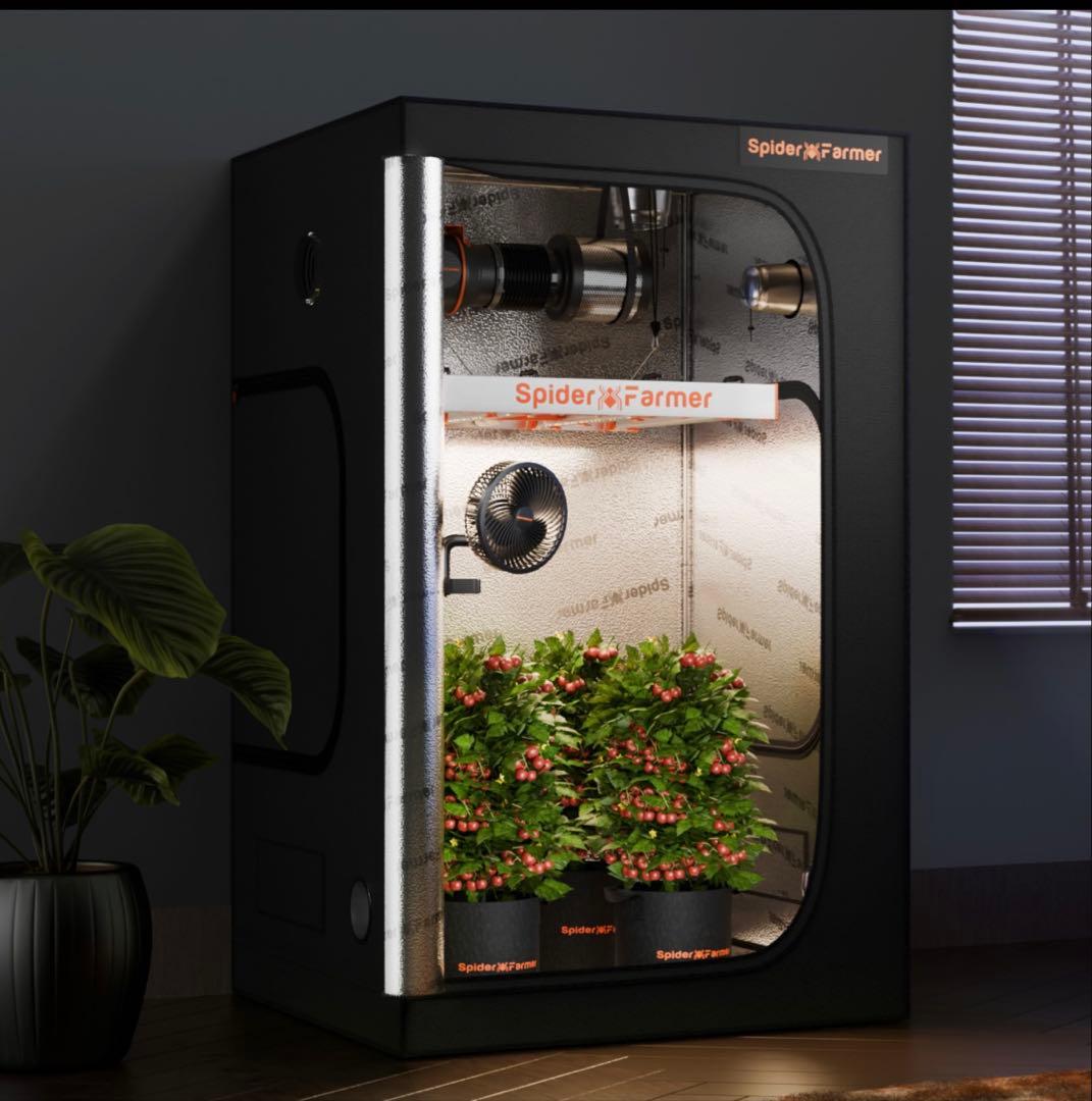 Spider Farmer 最新 ECモーター壁掛け扇風機