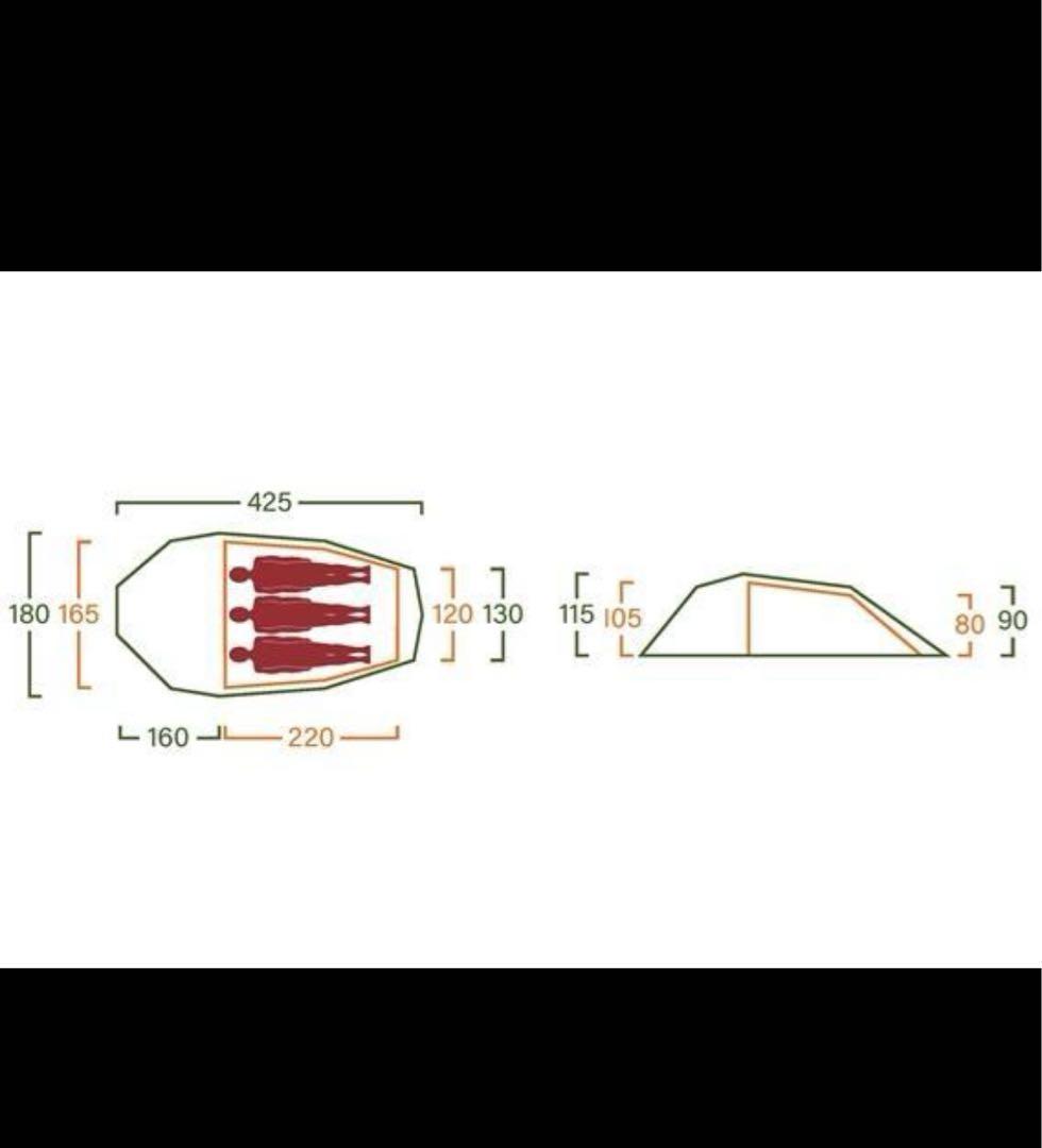 テント・タープ Helsport Lofoten Superlight 3 camp