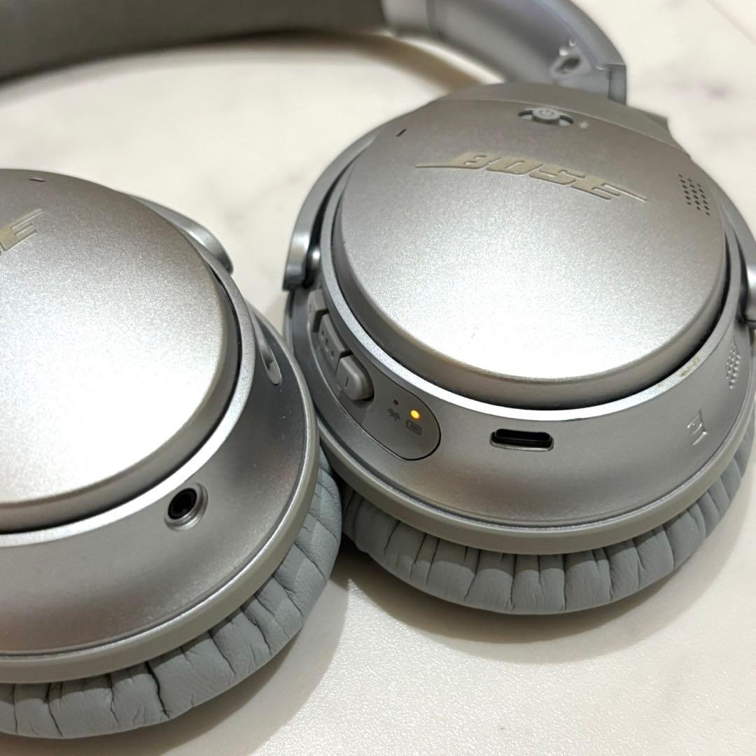 極美品✨️廃盤カラー BOSE QUIETCOMFORT35 IIシルバー
