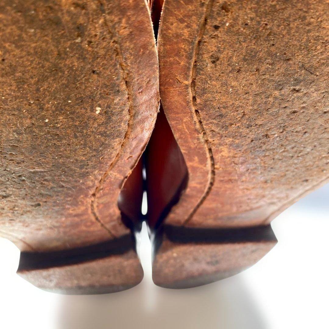 ★ＵＳＡ製 ラルフローレン★ タッセル フリンジ ローファー US8.5 茶色