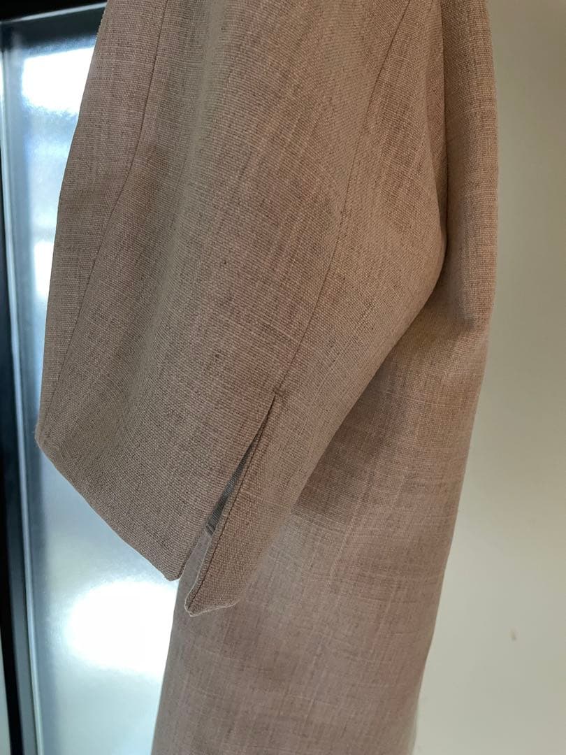 新品未使用タグ付完売品／LOHEN HALF SLEEV JACKET ベージュ