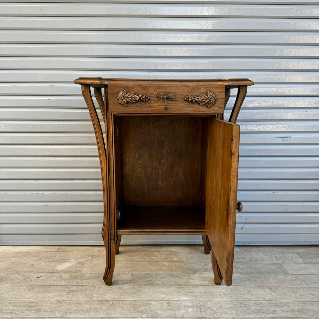 希少　ミエールガレ 調　アール・ヌーボー　チェスト　コンソール