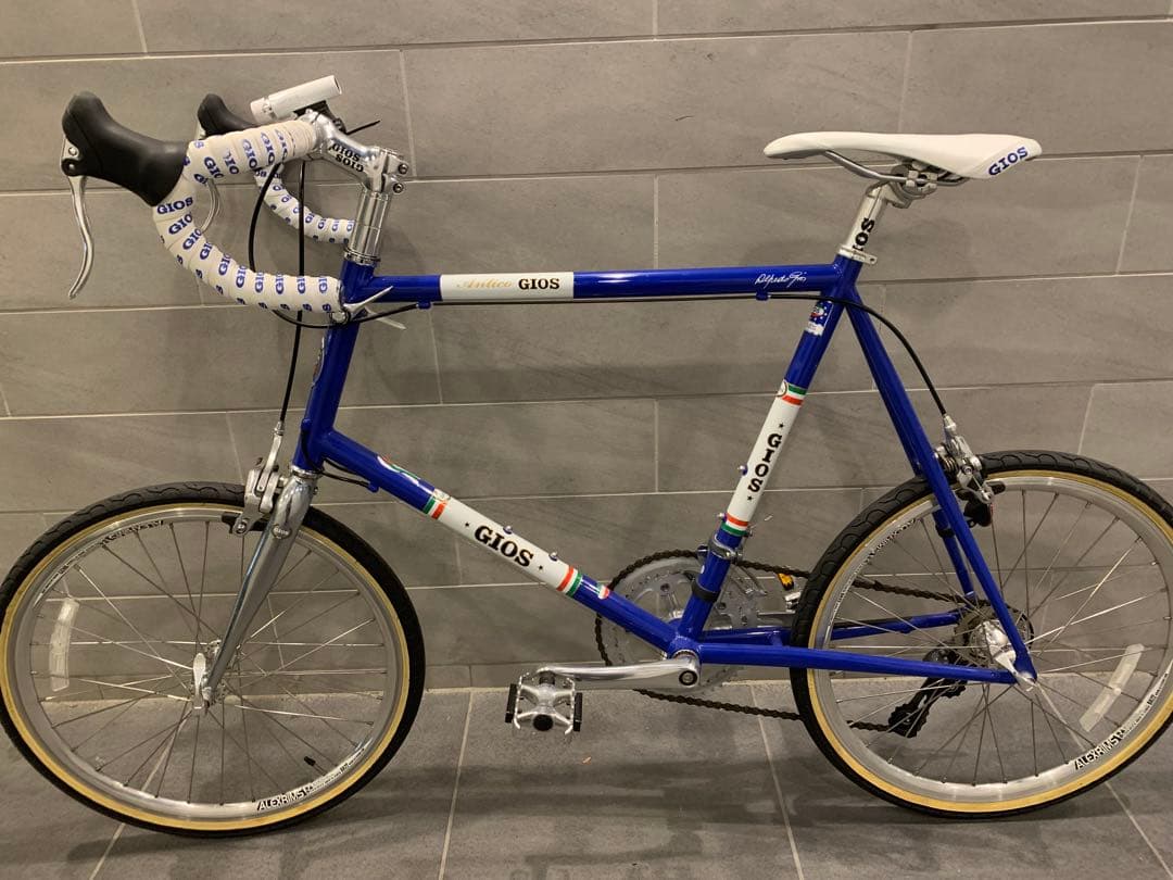 【東京近郊受渡し希望】ほぼ未使用 GIOS ANTICO ミニベロ 美品