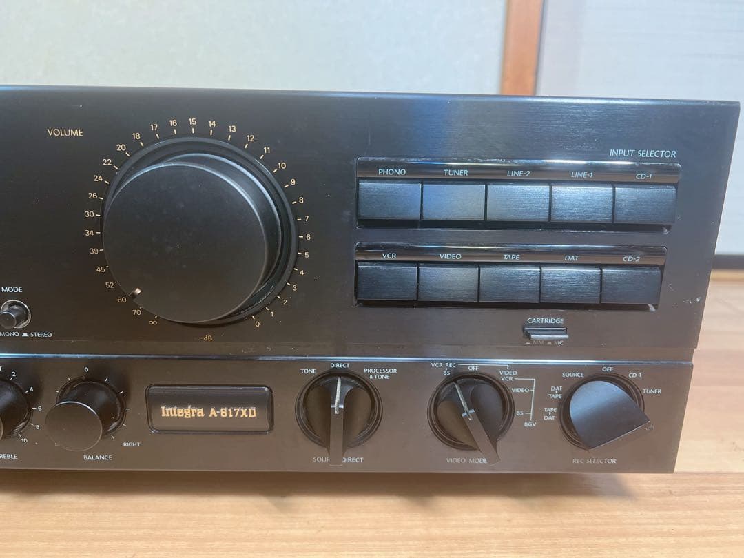 プリメインアンプ　ONKYO INTEGRA A-817XD