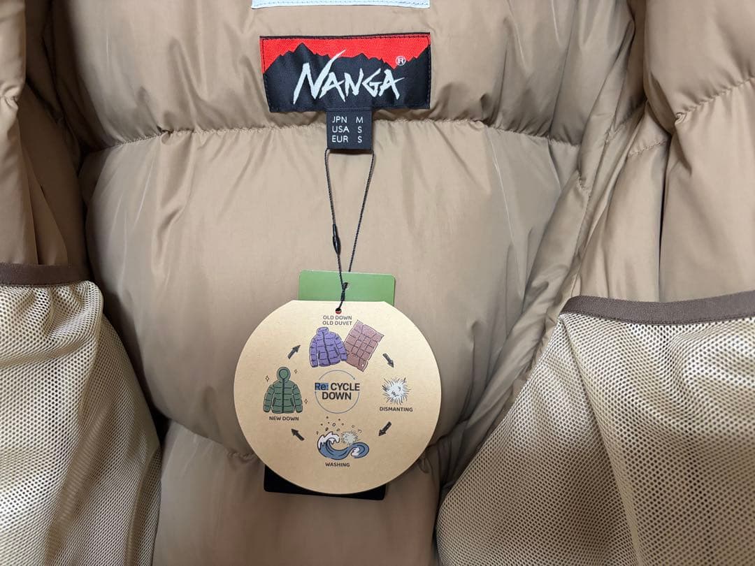 FREK'S STORE×NANGA 別注ダウンジャケット