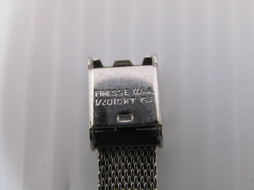 A1318 アンティークオメガOMEGAデヴィルメッシュベルトレディースウォッチ