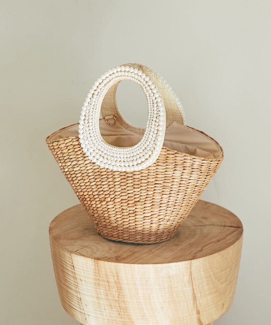 パールハンドルバスケットS/チェーン付