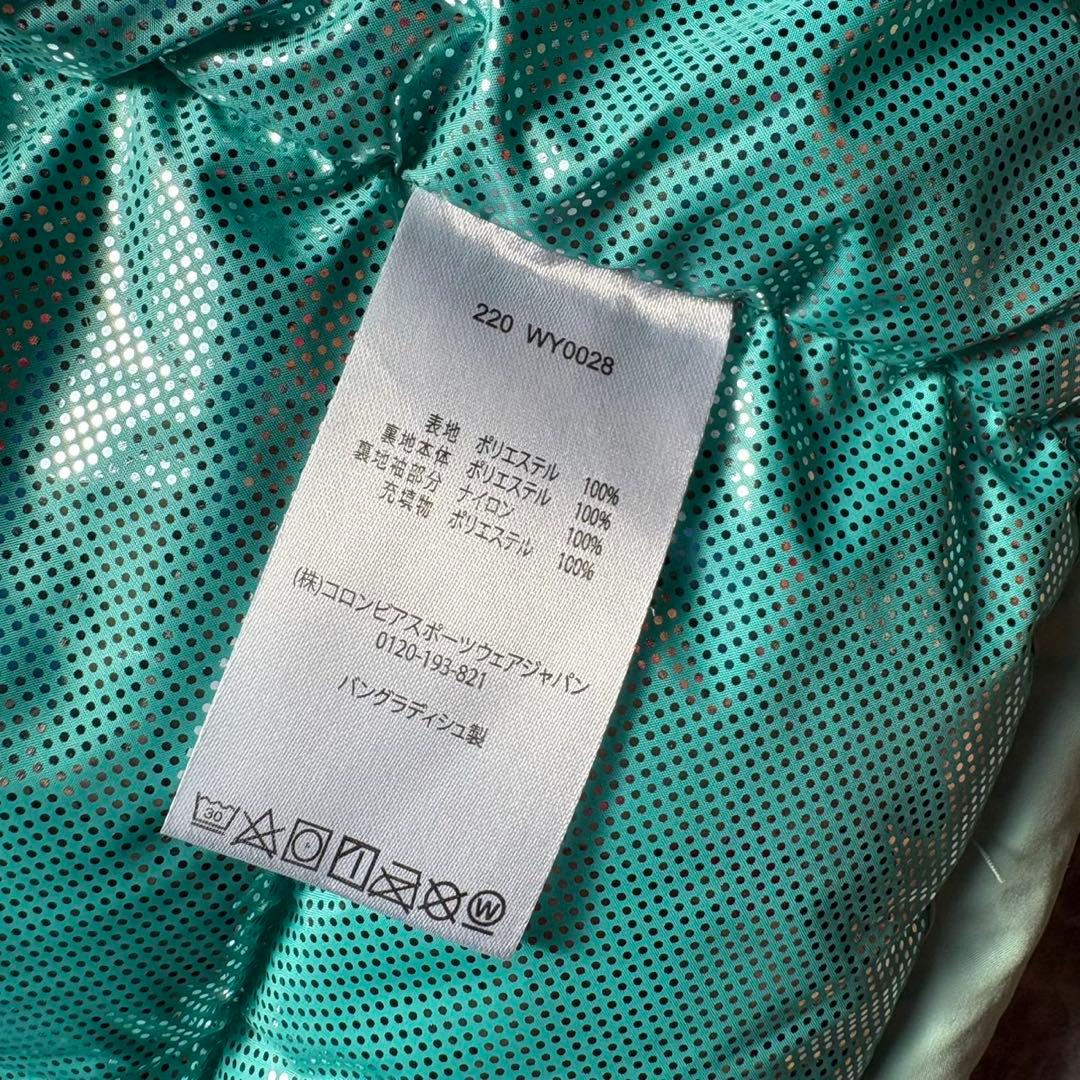 【超美品‼️】Columbia ダウンジャケット ライトグリーン M