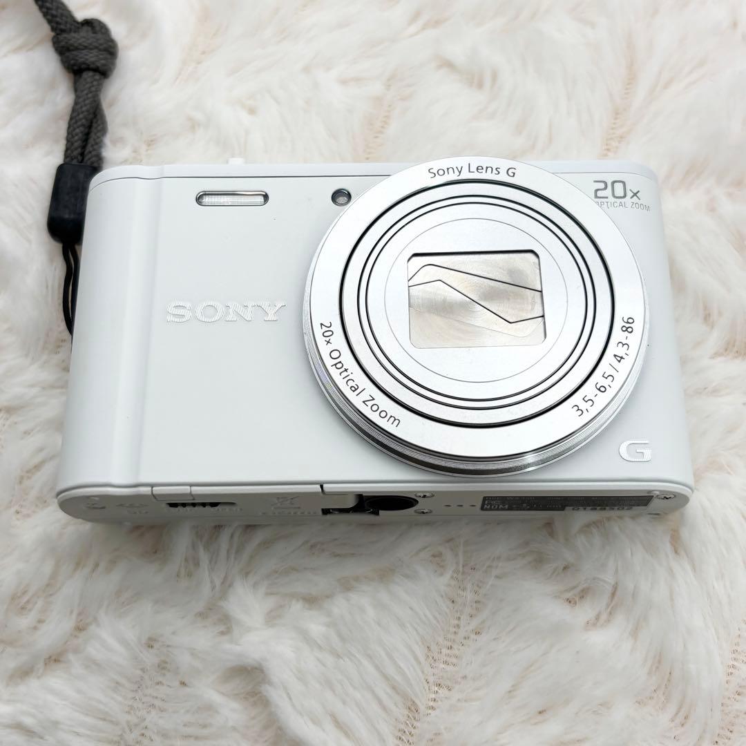 美品・動作良好✨ Sony Cyber-Shot DSC-WX350 ホワイト
