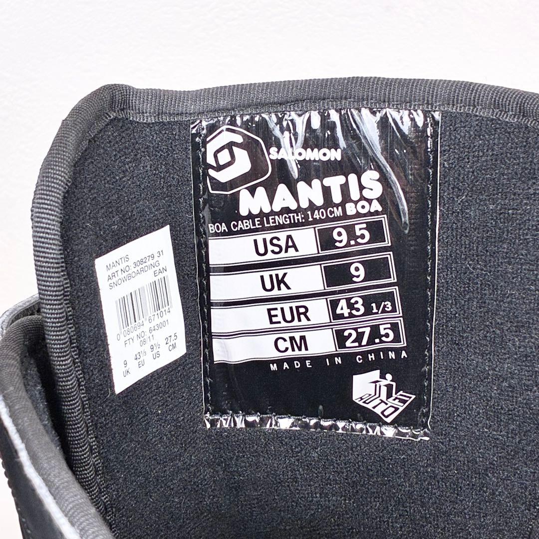 SALOMON スノボブーツ MANTIS BOA 27.5cm