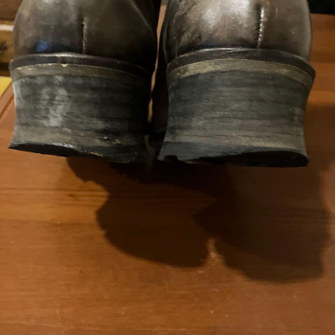 アルフレッドバニスター ライダースブーツ ベージュ