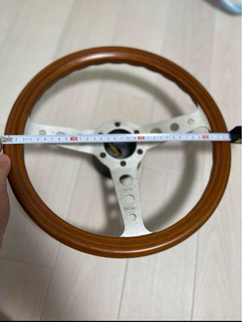 MOMO ウッドステアリング　直径34