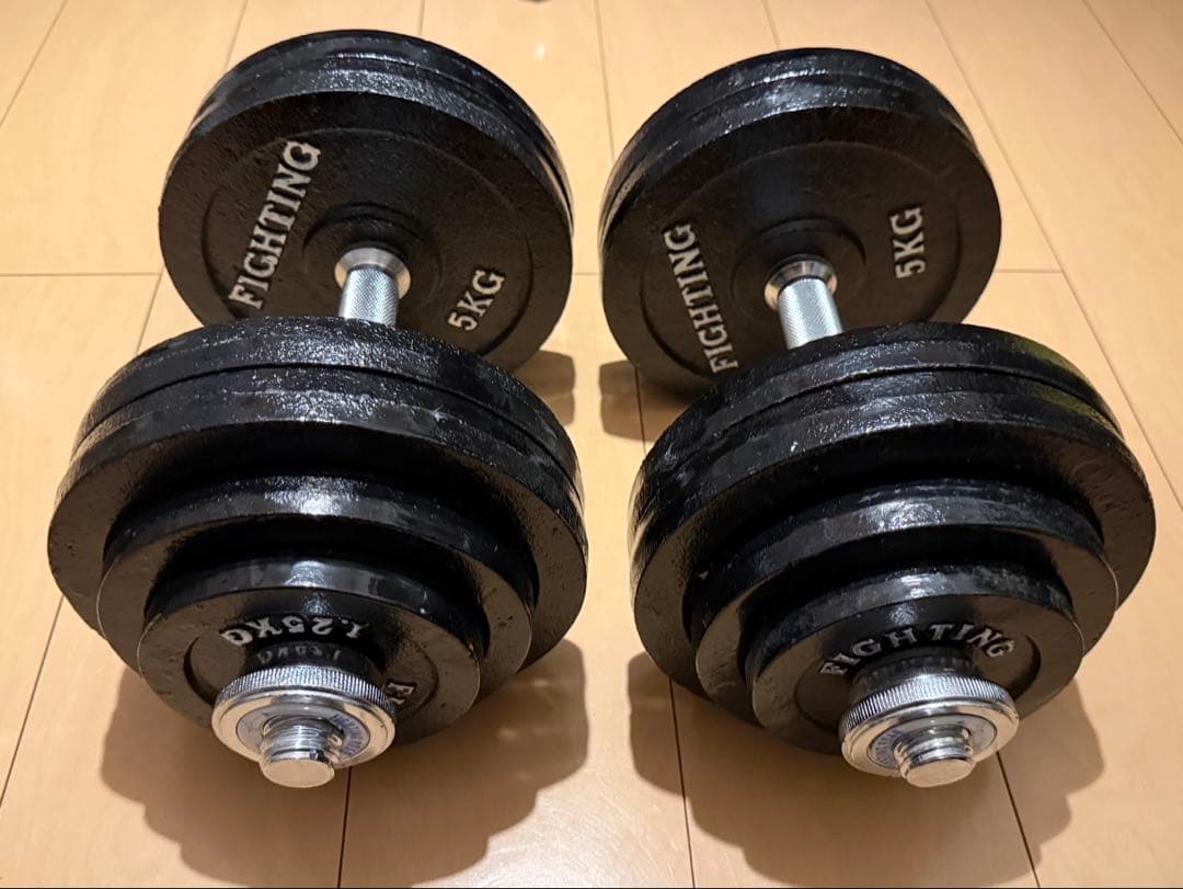 FIGHTING LORD 30キロ×2 60kgダンベル